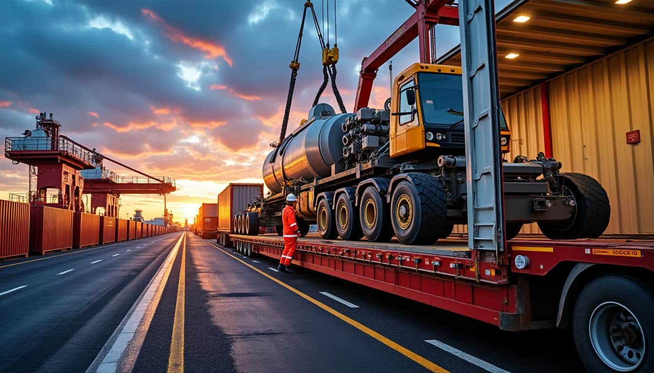 Illustration: Comprendre la spécificité du conteneur flat dans le transport maritime