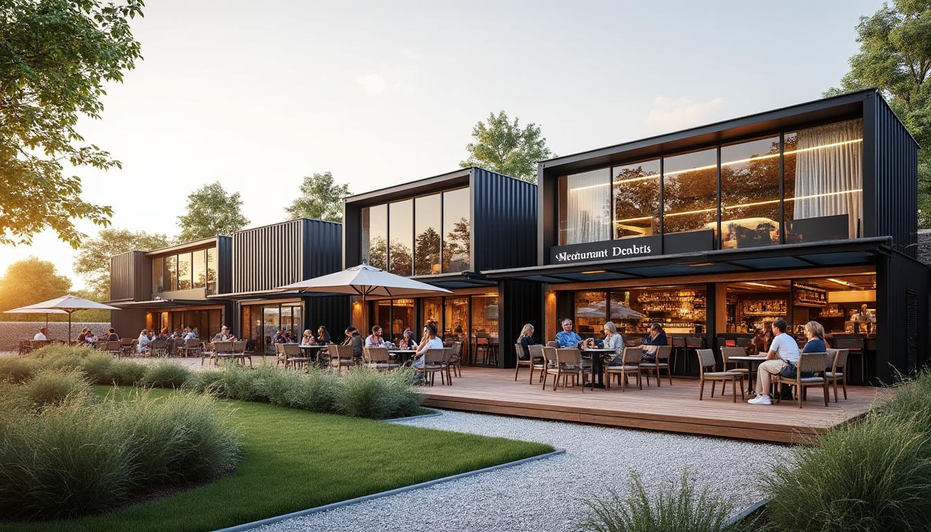 Illustration: Les dimensions et formats standards adaptés aux conteneurs restaurants