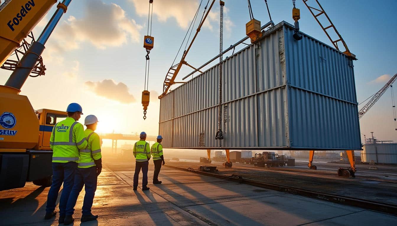 Illustration: Comment le groupe Foselev Logistique s’est imposé dans le domaine du levage et de la manutention