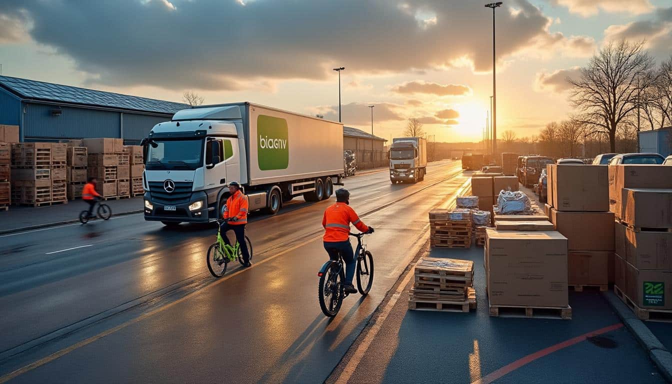 Illustration: Comment la logistique durable s’est imposée dans la zone du pantin logistique