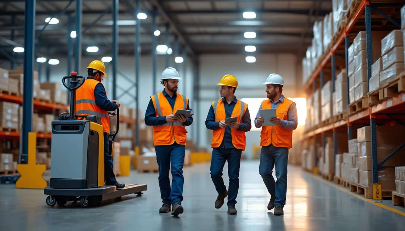 Illustration: Les principaux métiers de la logistique et du transport et leurs salaires