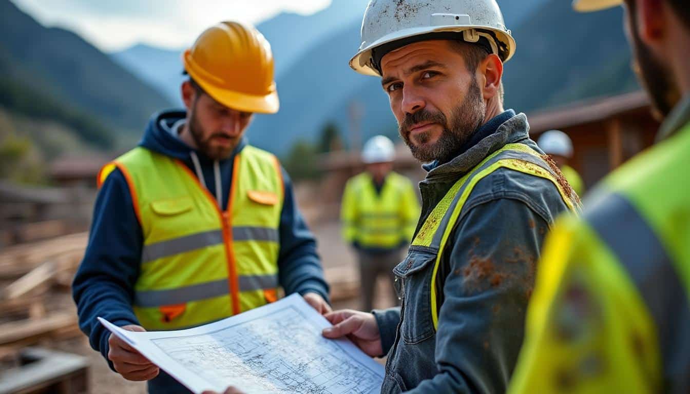 Illustration: Comment sélectionner le prestataire idéal pour vos travaux dans le secteur du BTP à Luchon