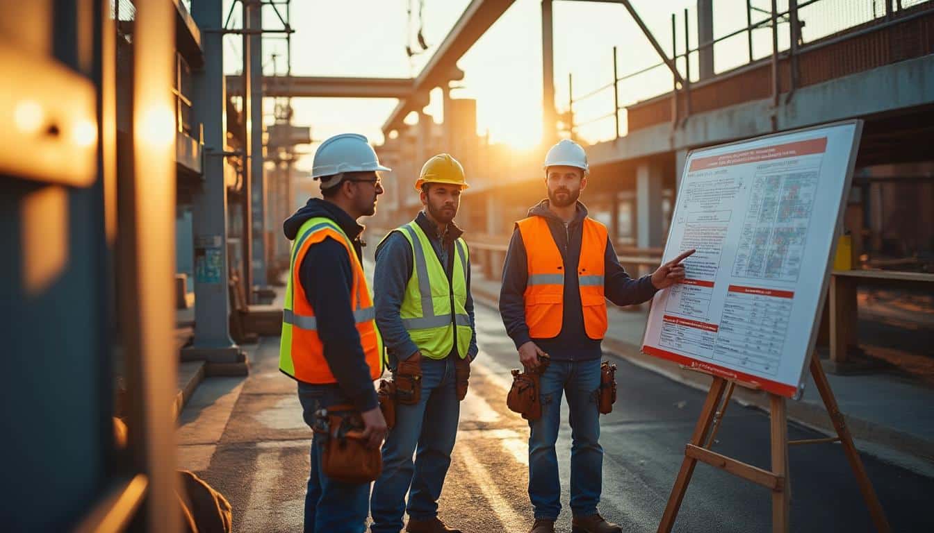 Illustration: Comprendre les droits aux congés professionnels dans le secteur du bâtiment et des travaux publics