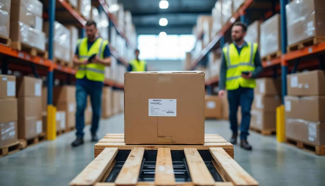 Illustration: Comprendre la notion de colis en déplacement au sein de la logistique
