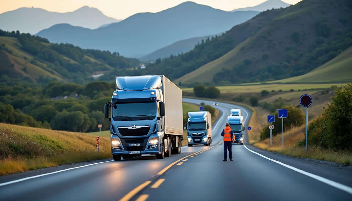 Illustration: Les services de transport routier adaptés aux besoins de Valence et sa région