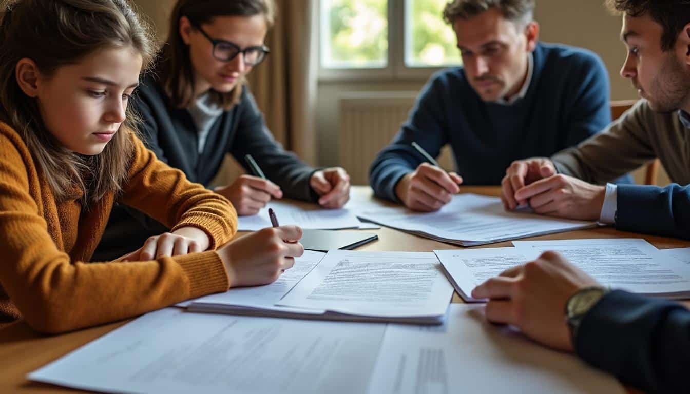 Illustration: Comprendre le cadre légal autour du décès d’un grand-parent par alliance