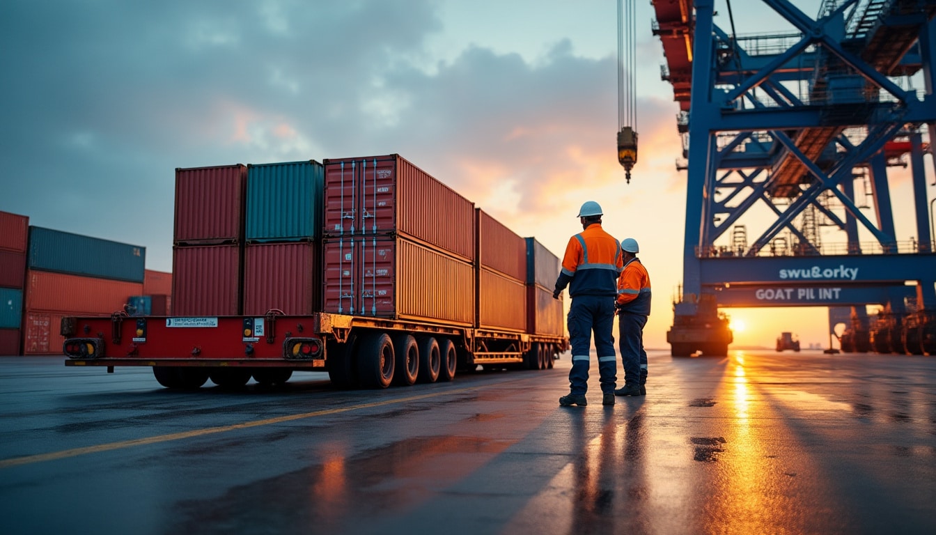 Flatrack : solution flexible pour le transport de marchandises hors gabarit