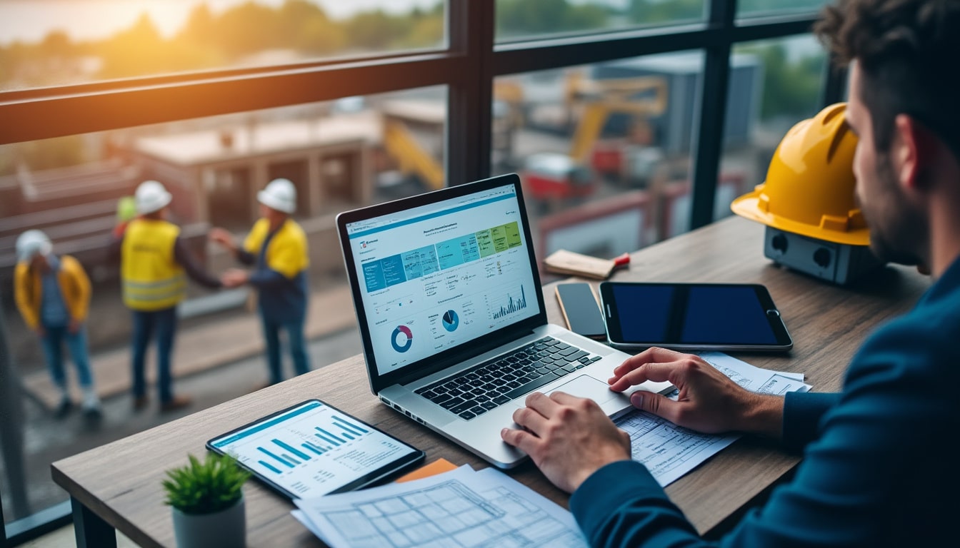 Illustration: Comprendre l’intérêt d’un logiciel pour la gestion de la sous-traitance dans le bâtiment