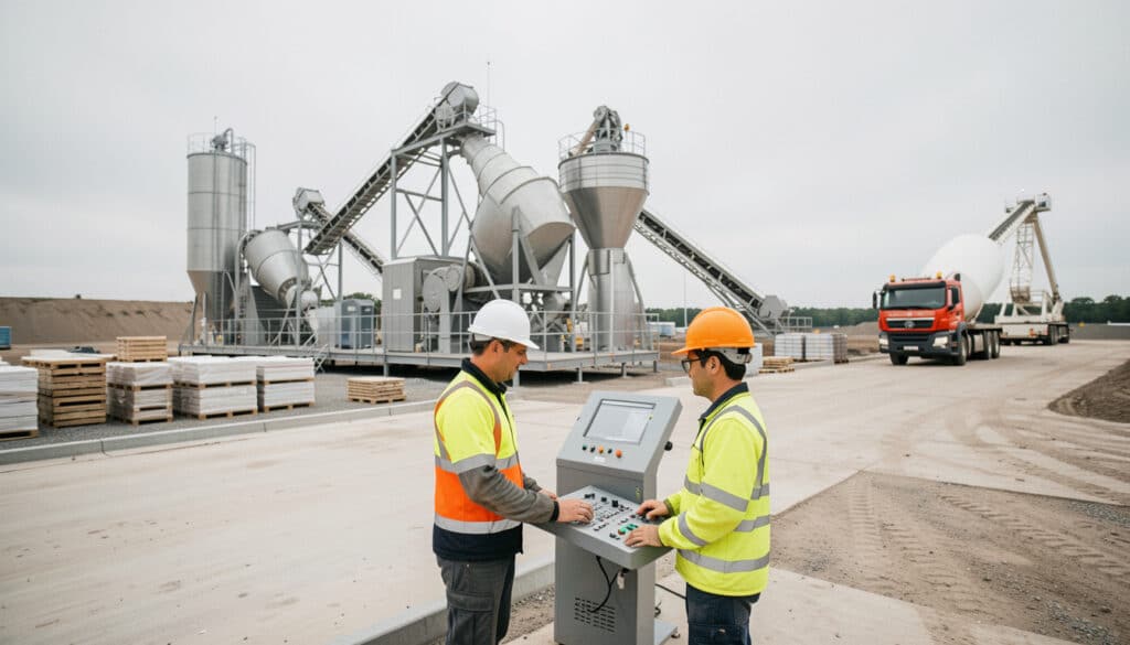 Comment choisir une centrale à béton sur chantier